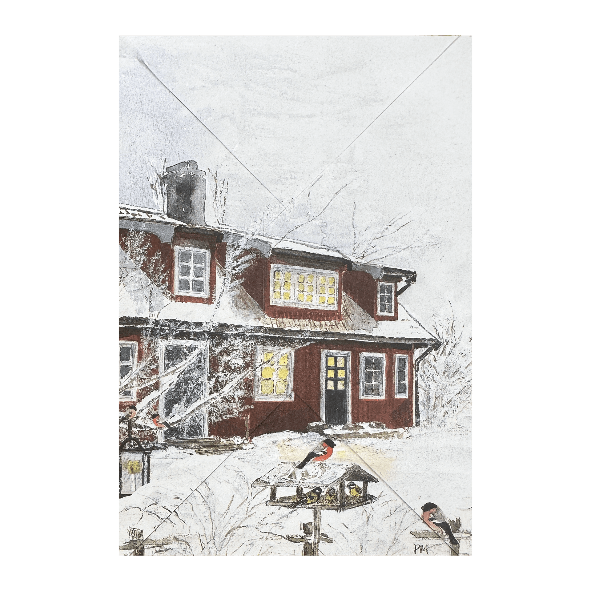 Julhuset, framsida