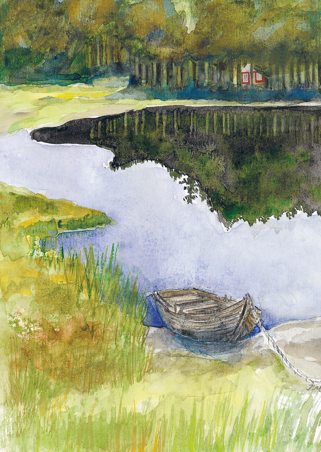 Skogssjö, framsida