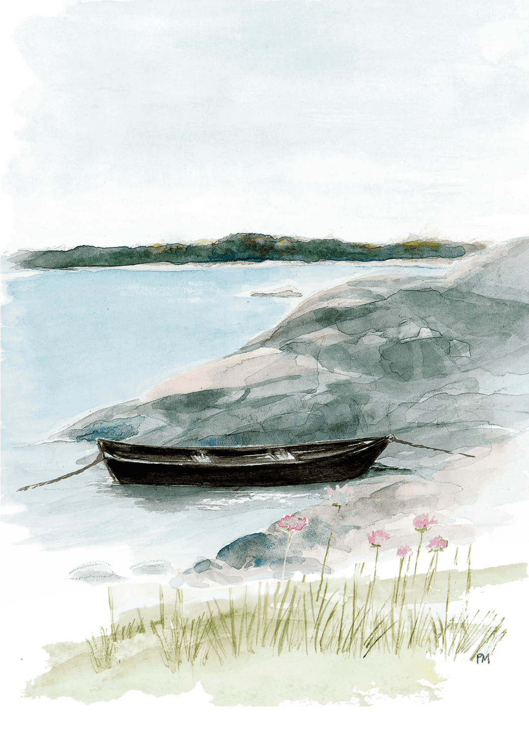 Strandhugg, framsida