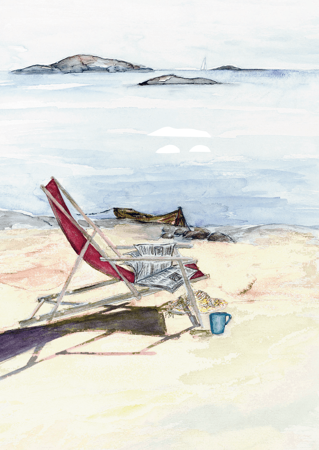 Solstol, framsida