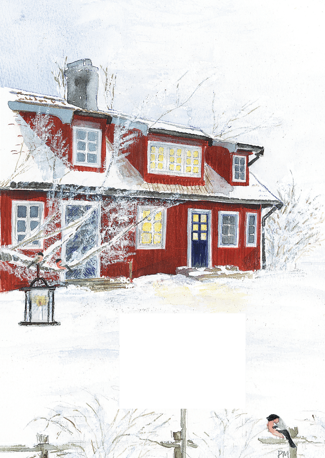 Fågelbord, framsida