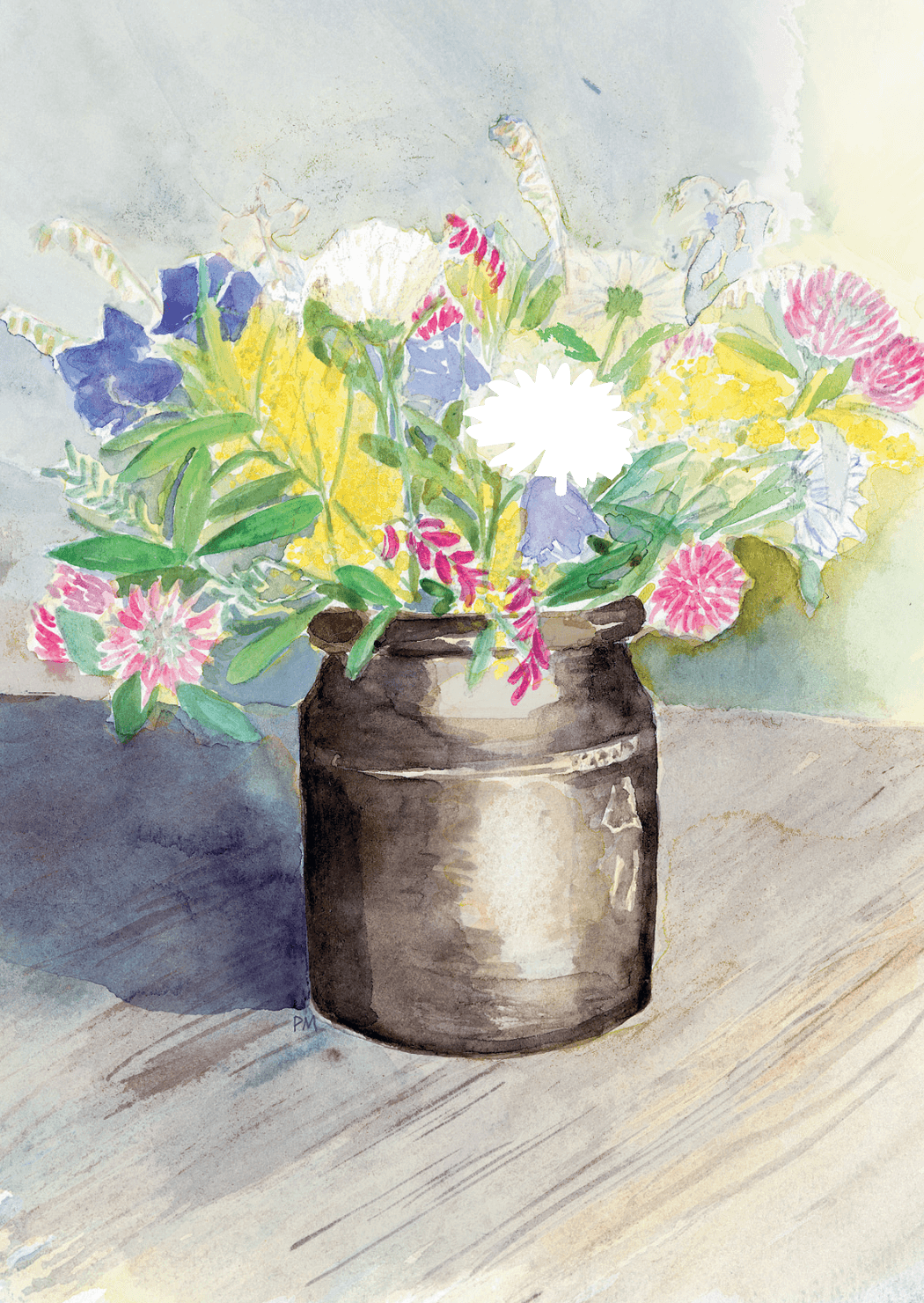 Sommarbukett, framsida