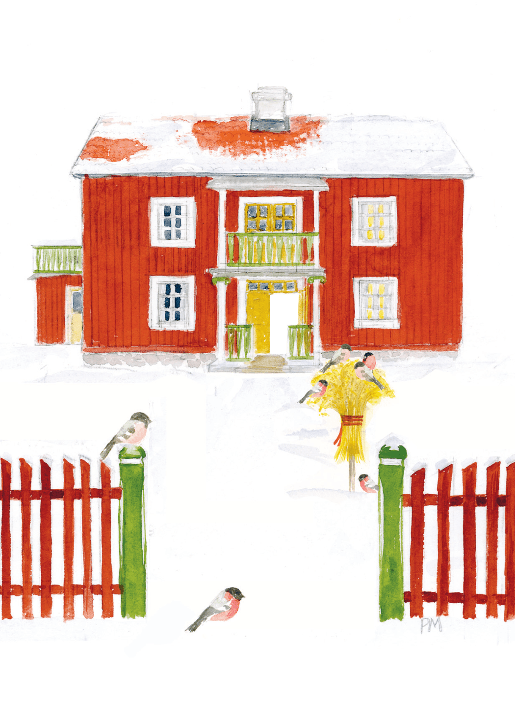 Domherregårf, framsida